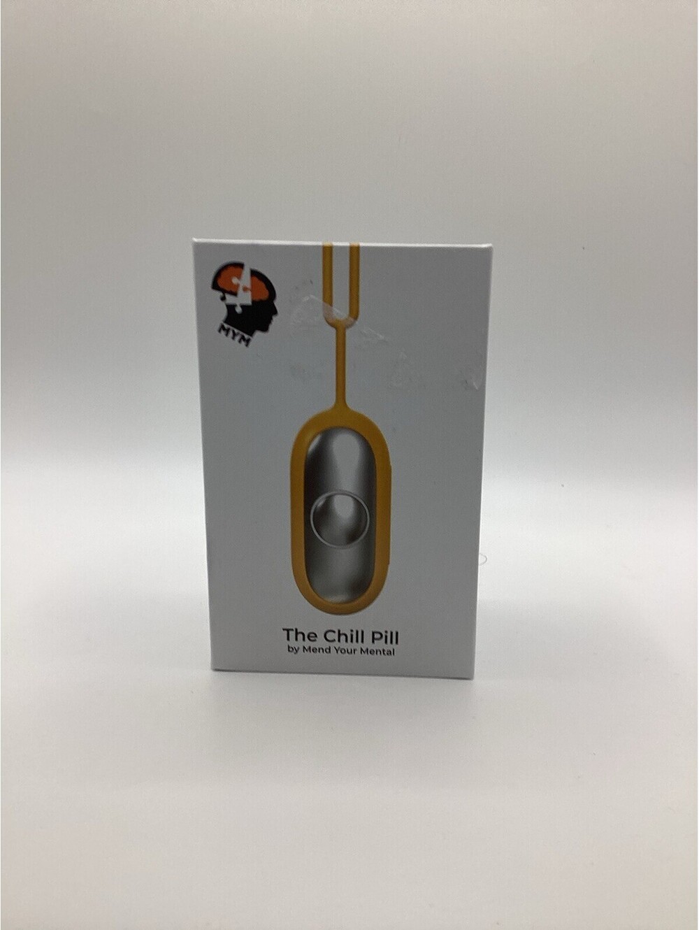 The Chill Pill by Mend Your Mental Hand Held Device Anxiety Sleep NIB Silver